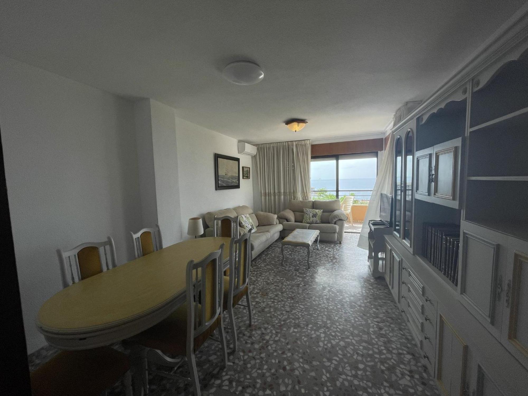 Pv20B, Amplio Apartamento Centrico, 50 Mt De La Playa Y Vistas Al Mar Villajoyosa Kültér fotó